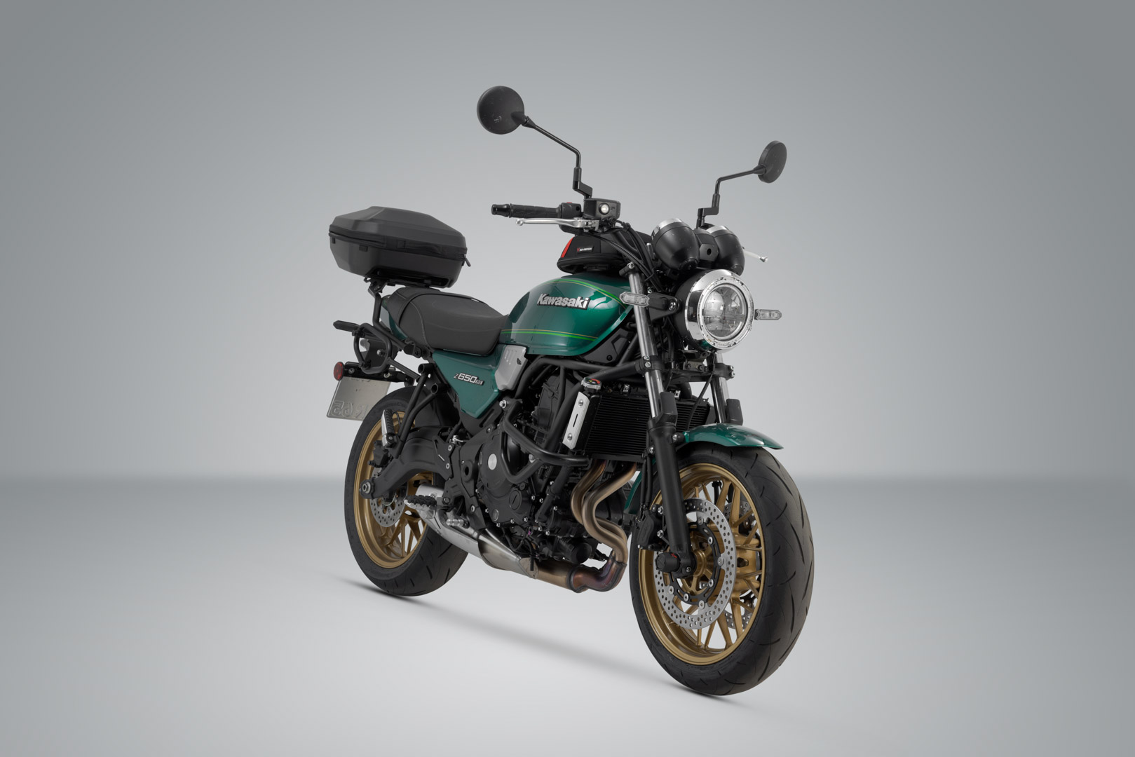 Sistem de carcasă superioară SW-Motech URBAN ABS - Negru. Kawasaki Z650RS (21-)/ A 50-a aniversare. (22-). Figura 2