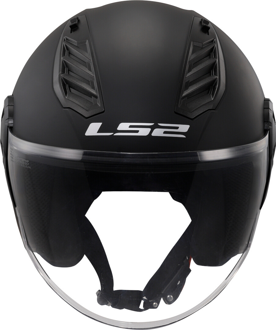LS2 OF616 Airflow II Solid Jet Helm Black Matt M (57/58) Figuur 8