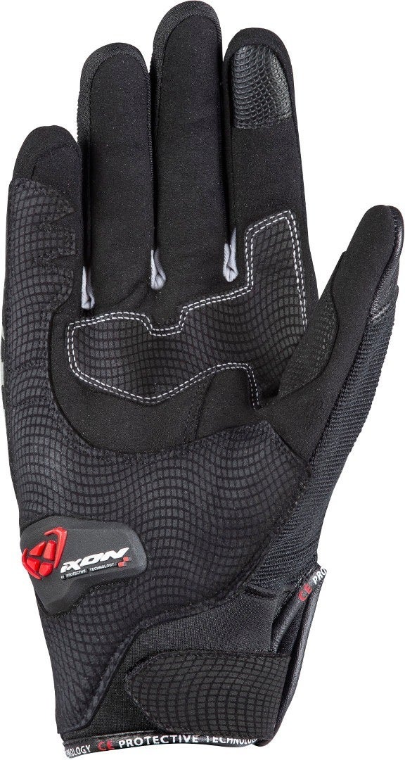 Ixon RS Run Guanti moto Bianco/nero M Figura 2