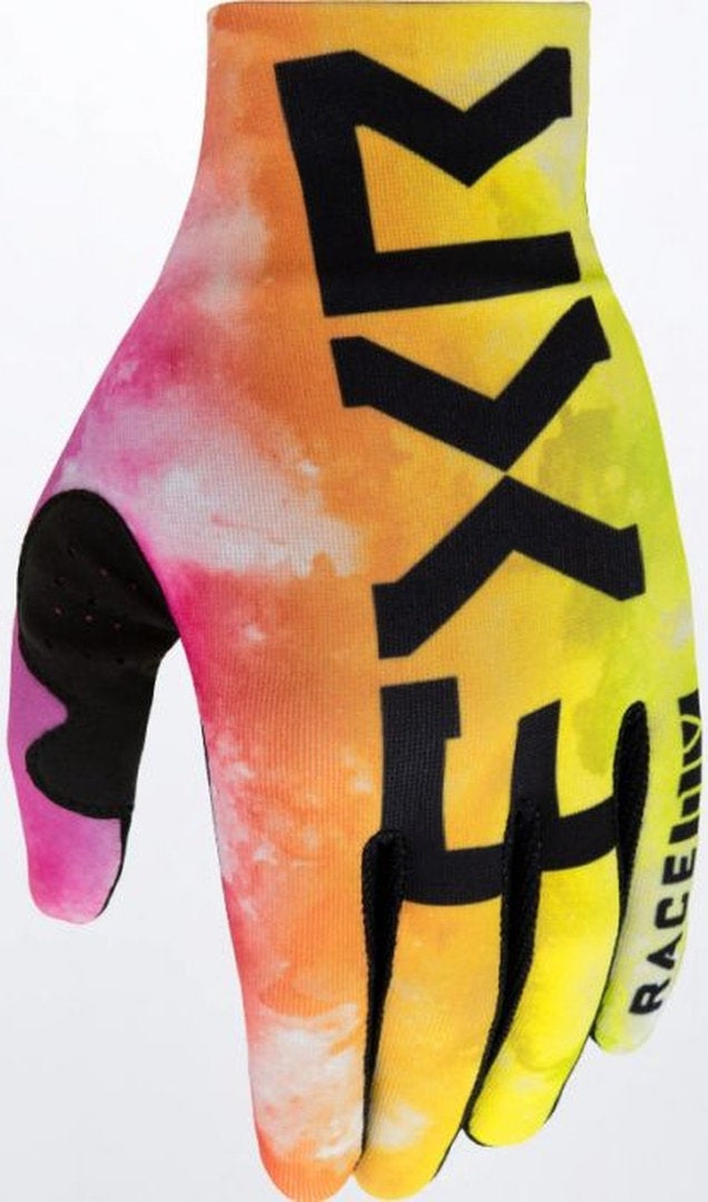 FXR Pro-Fit Air Colored Motocross handsker pink/gul M Figur 1