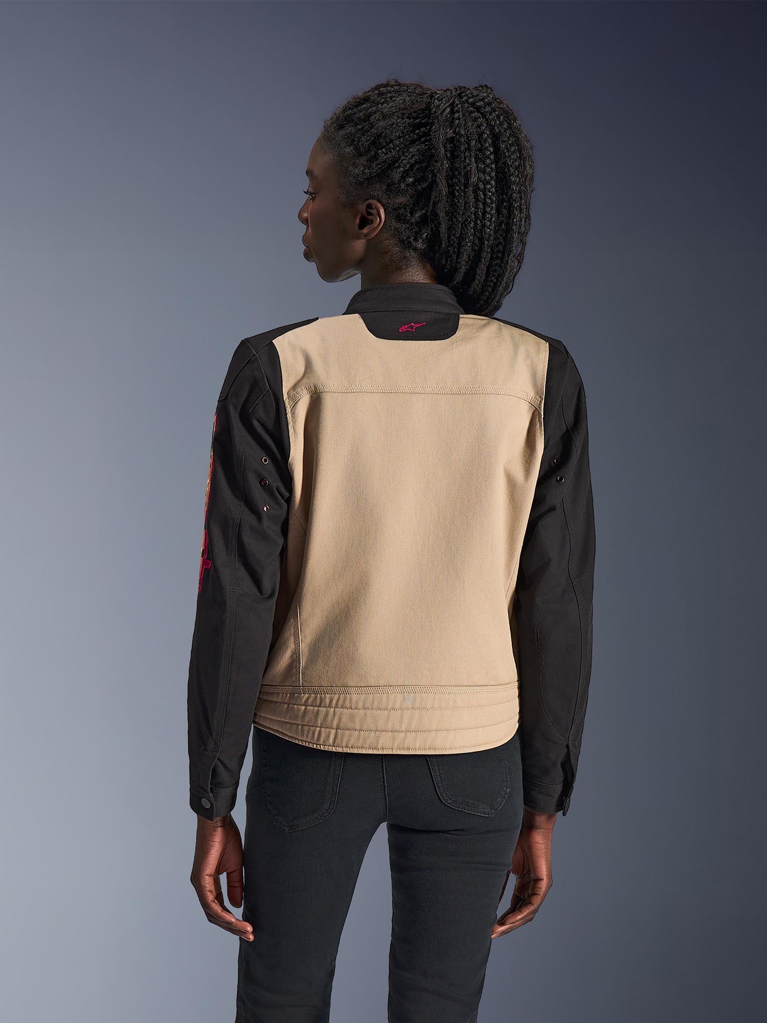 Alpinestars Stella Grace Ladies Motorcycle Textile Jacket beige/black XL Figure 4