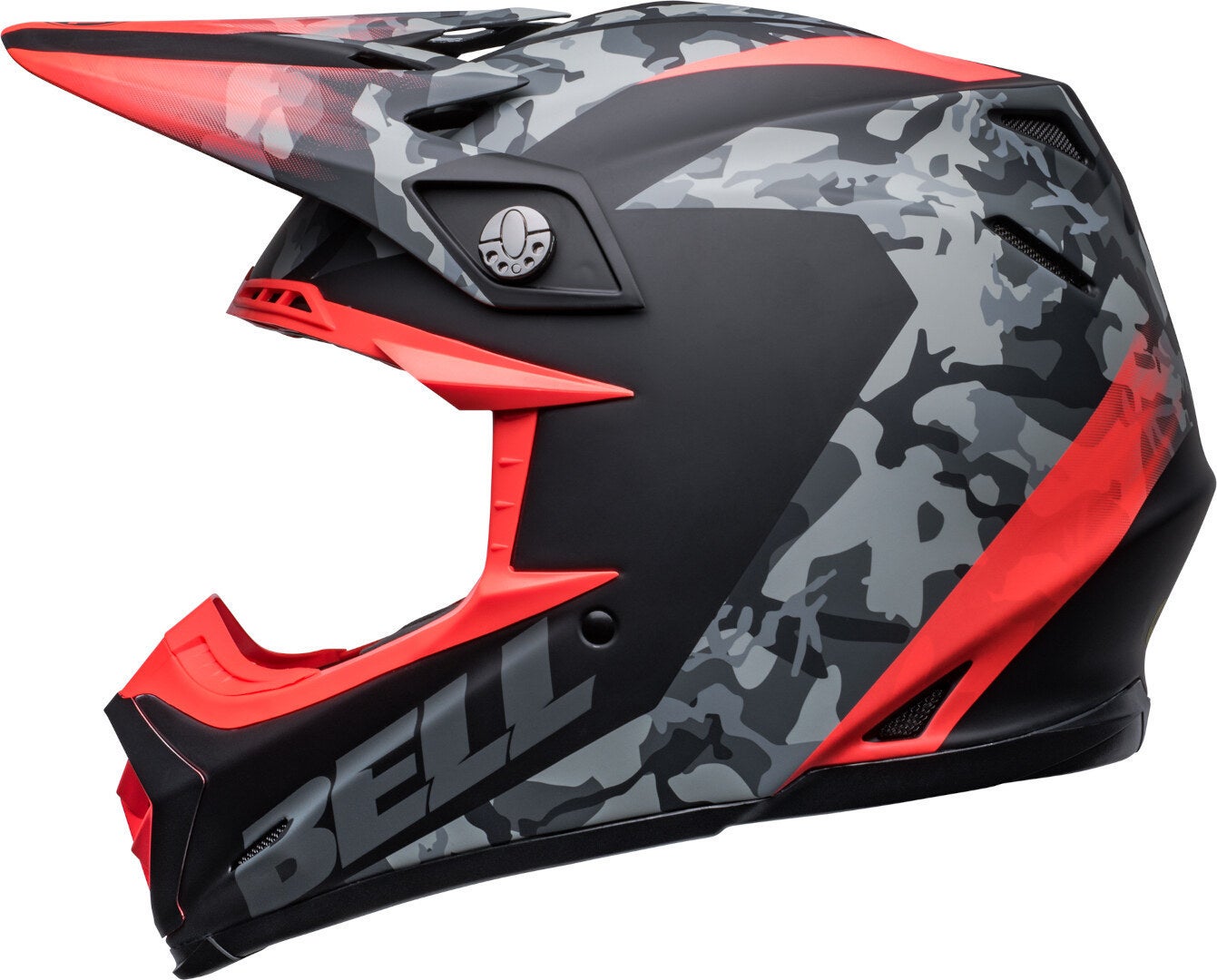Bell Moto-9 MIPS Venom Casco Motocross nero/rosso M Figura 4