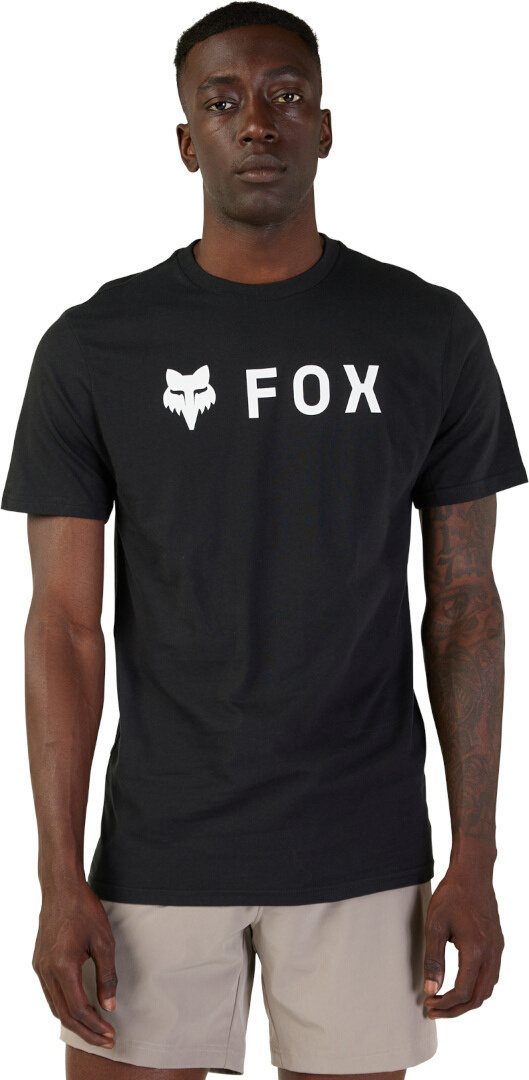 FOX Absolute Premium T-shirt Sort/hvid L Figur 2