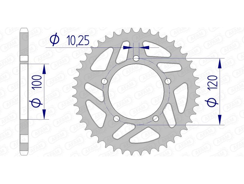AFAM Aluminium krona 36801 - 520 Figur 1