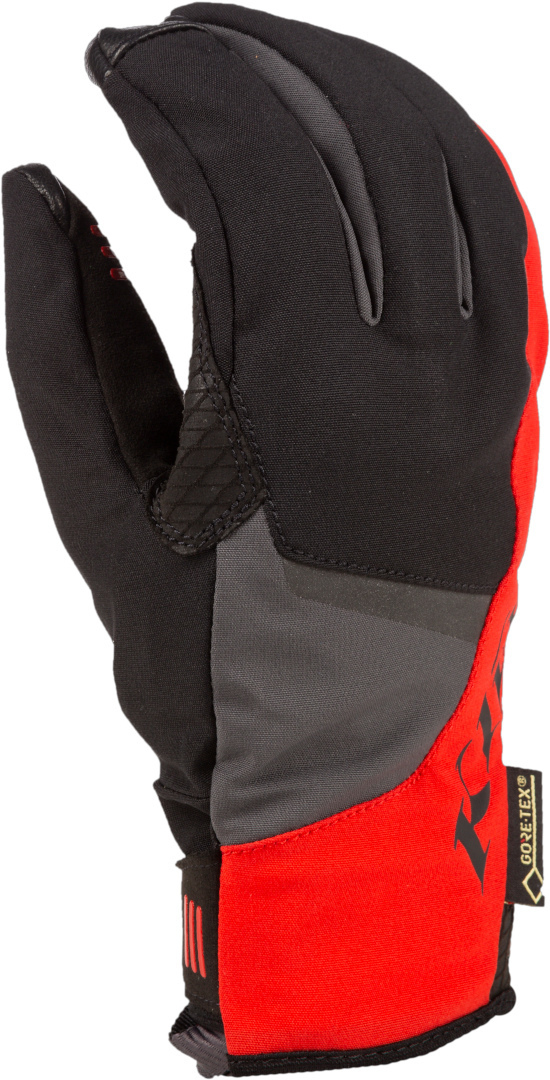 Klim Inversion Gore-Tex Motorcykel Handsker sort/rød 3XL Figur 1