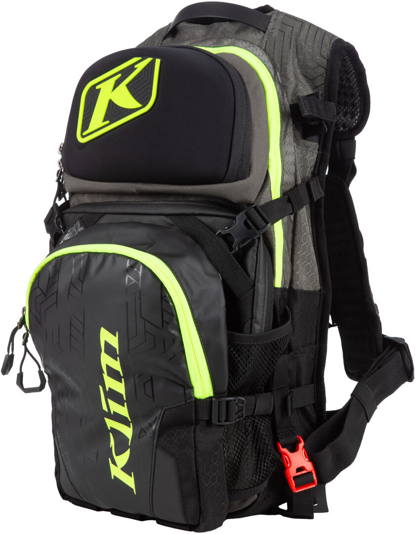 Klim Nac Pak Rucsacul Negru/gri/neon Figura 1