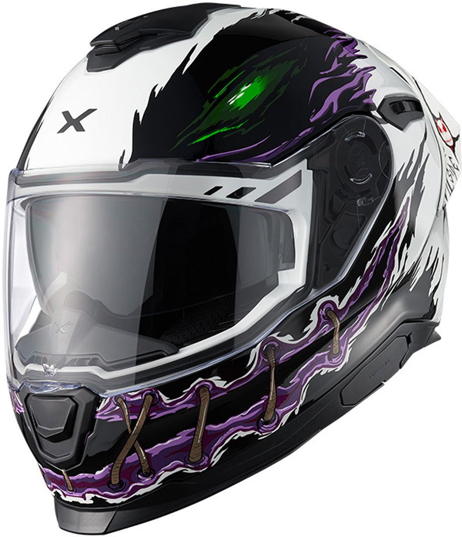 Nexx Y.100R Night Rider Casque Blanc/Noir XL (61/62) Figure 4