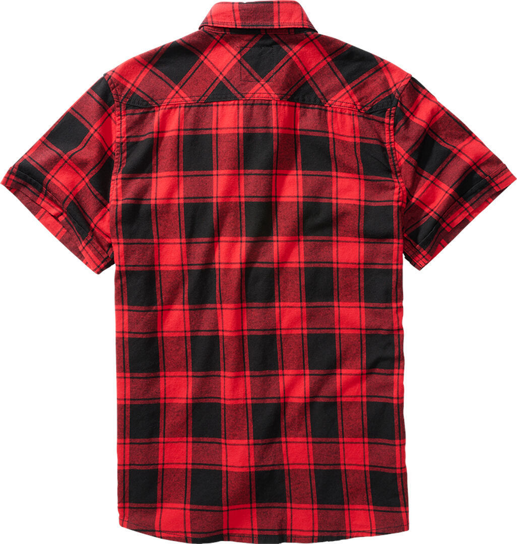 Brandit Checkshirt Tricou cu mânecă scurtă Roșu/Negru M Figura 2