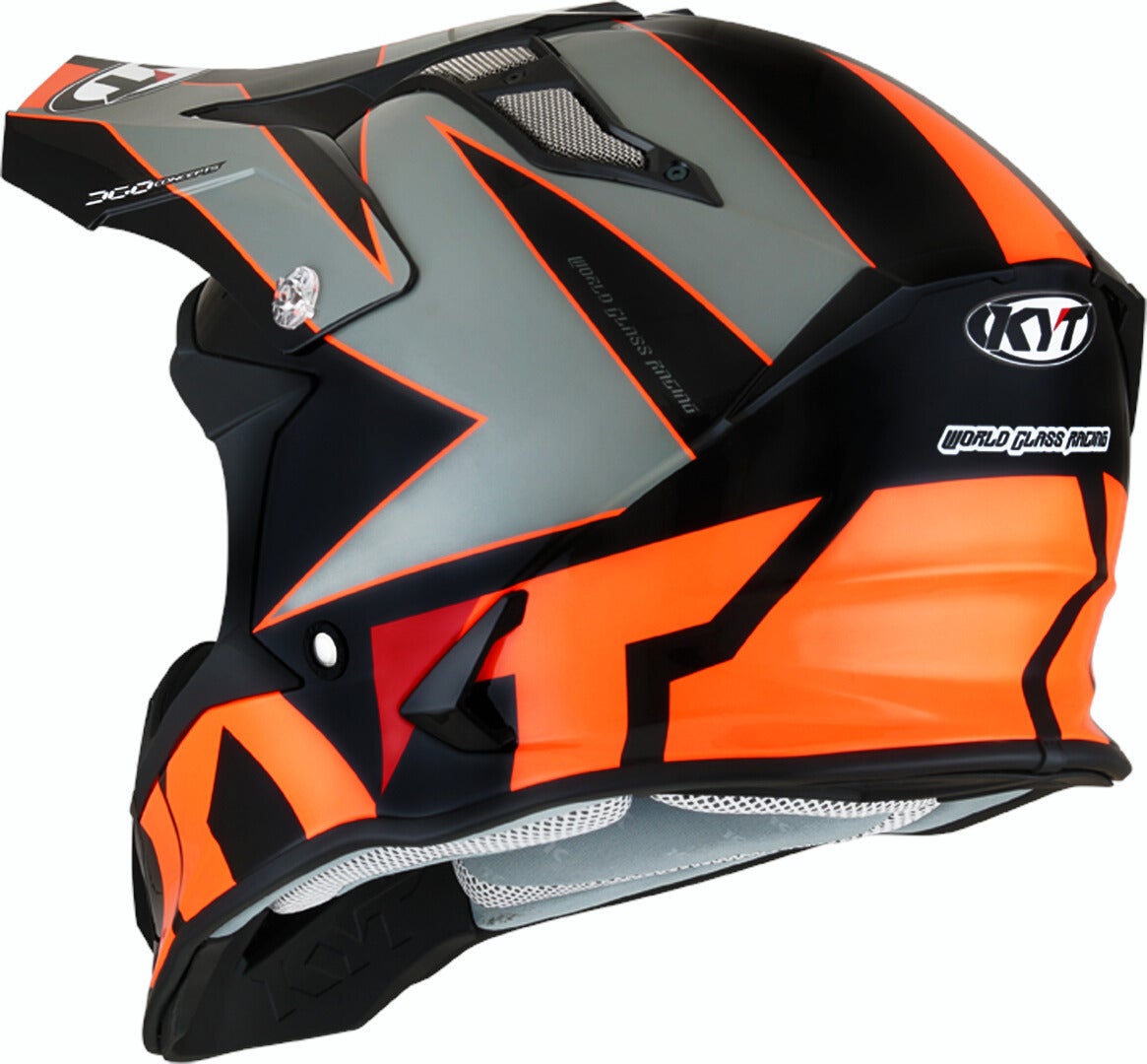 KYT Strike Eagle Blinking Casque Motocross XS Figure 7