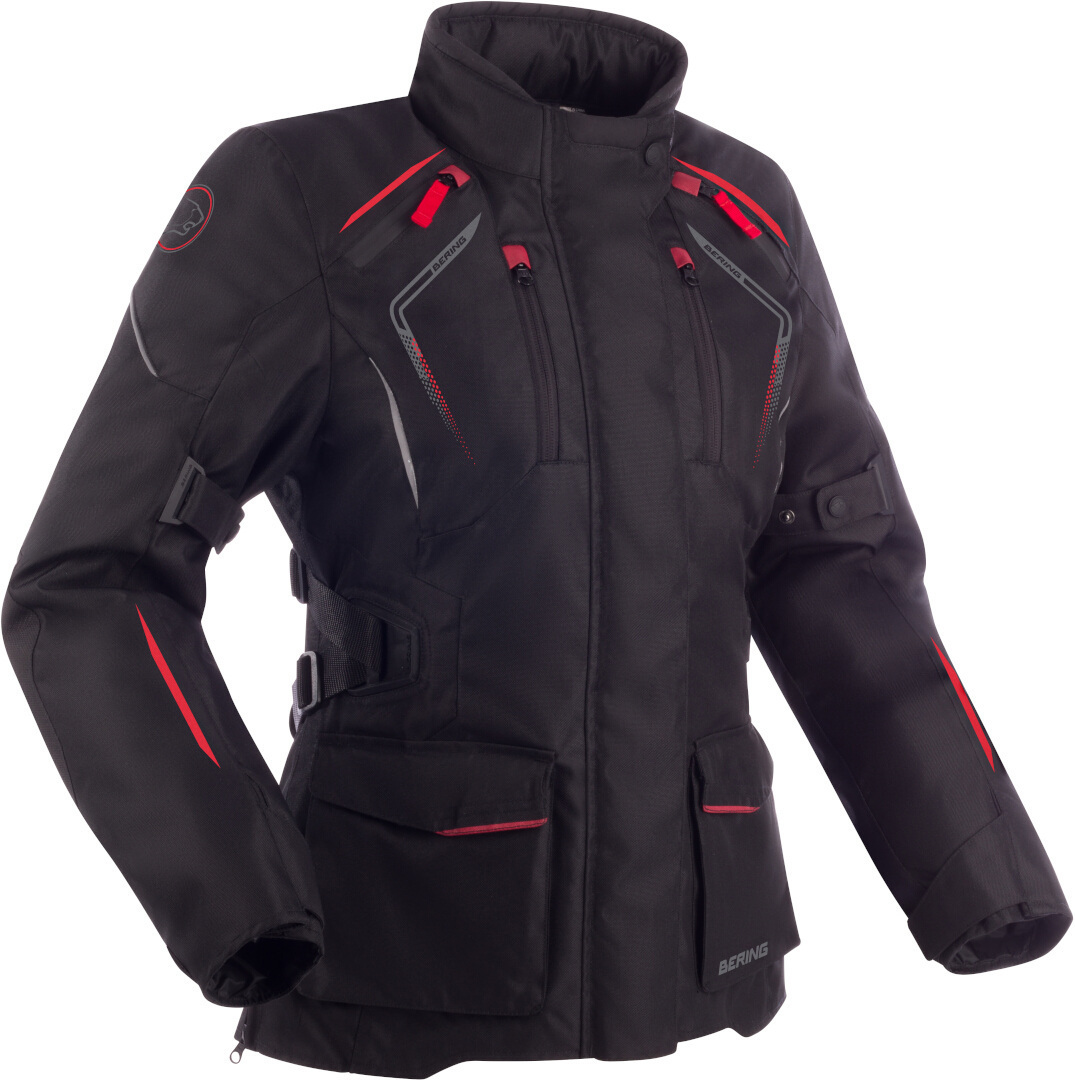 Bering Vision waterproof Ladies Motorcycle Textile Jacket black 46 Figure 1