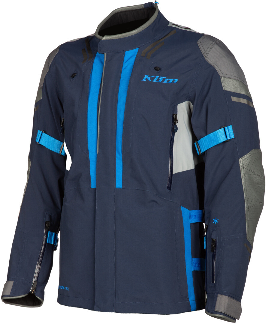 Klim Latitude 2023 Motorcycle Textile Jacket blue 4XL Figure 1