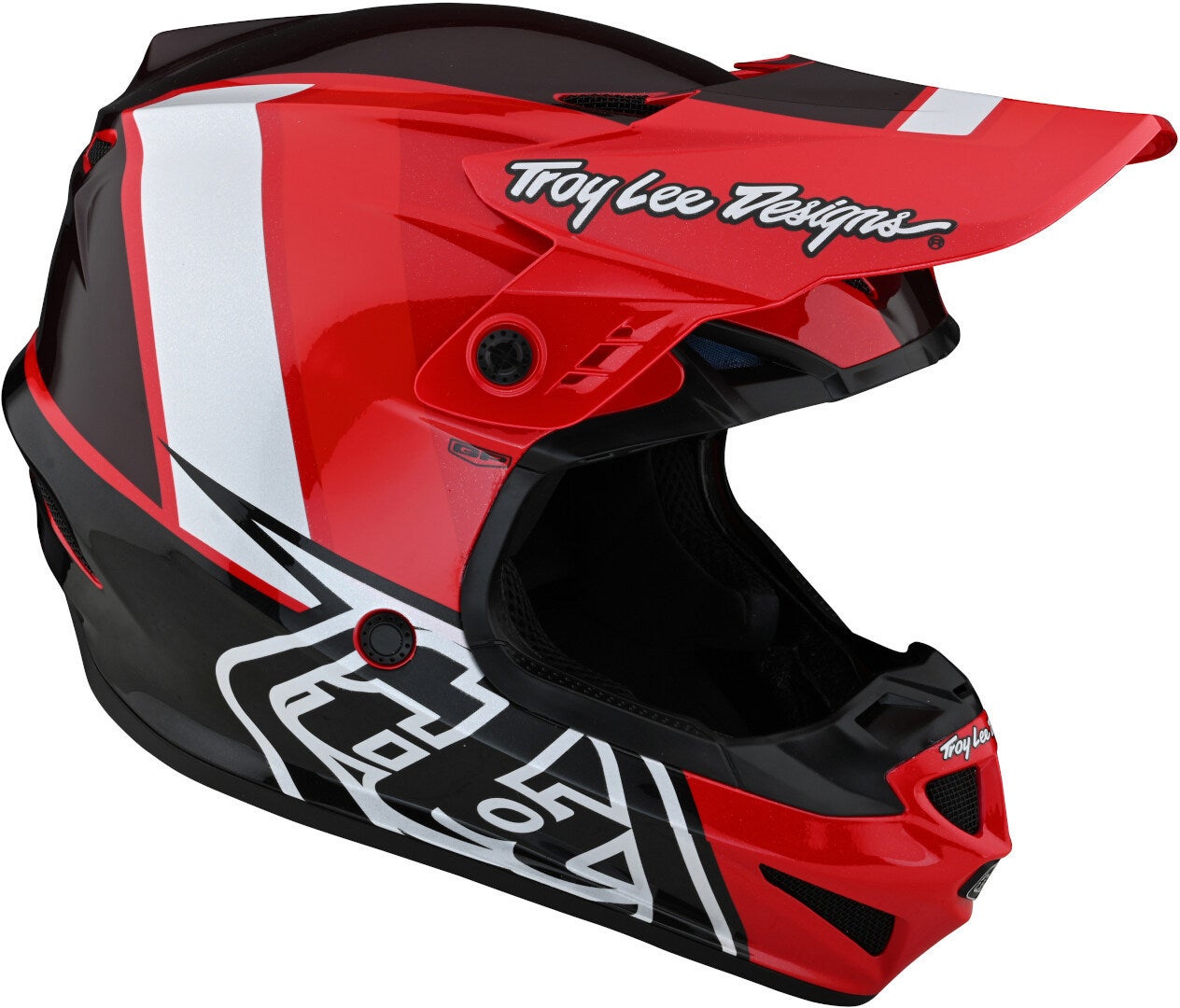 Troy Lee Designs GP Nova Casco Motocross Giovanile rosso Y/L (52/53) Figura 3