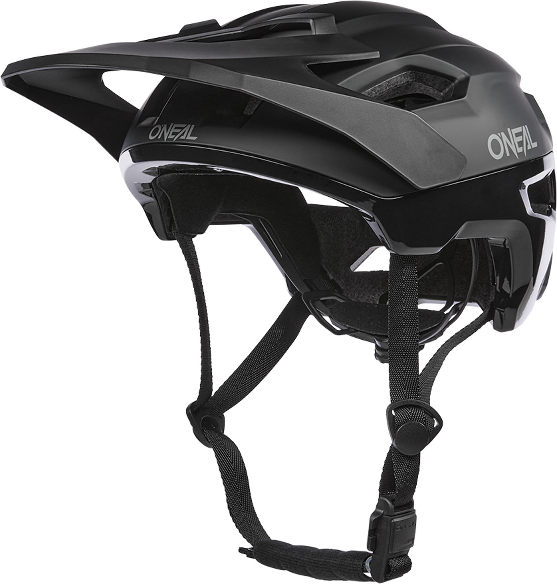 Oneal Trailfinder Evo Solid Bicycle Helmet black matt S/M (54-58) Figure 1
