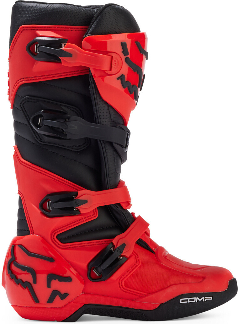 FOX Comp 2023 Stivali da motocross giovanile rosso/nero 3 Figura 2