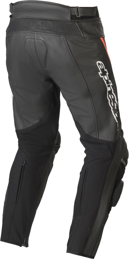 Alpinestars Track v2 Motorcycle Leather Pants black/red 44 Figure 2