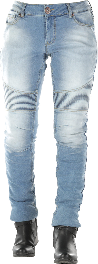 Overlap Imola Damen Motorradjeans hellblau 29 Abbildung 3