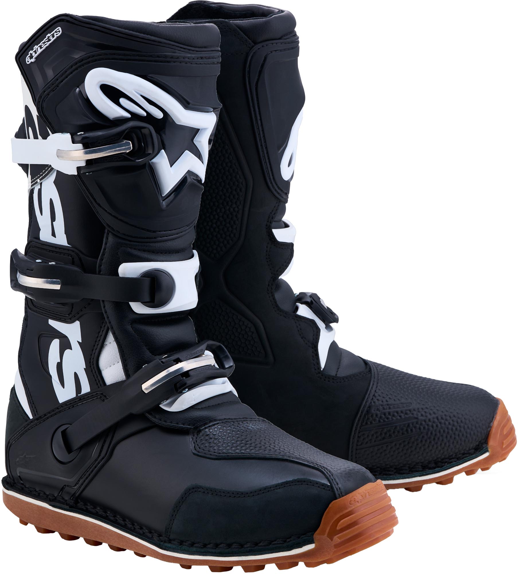Alpinestars Tech-T Motor laarzen zwart/wit/zand 5 Figuur 1