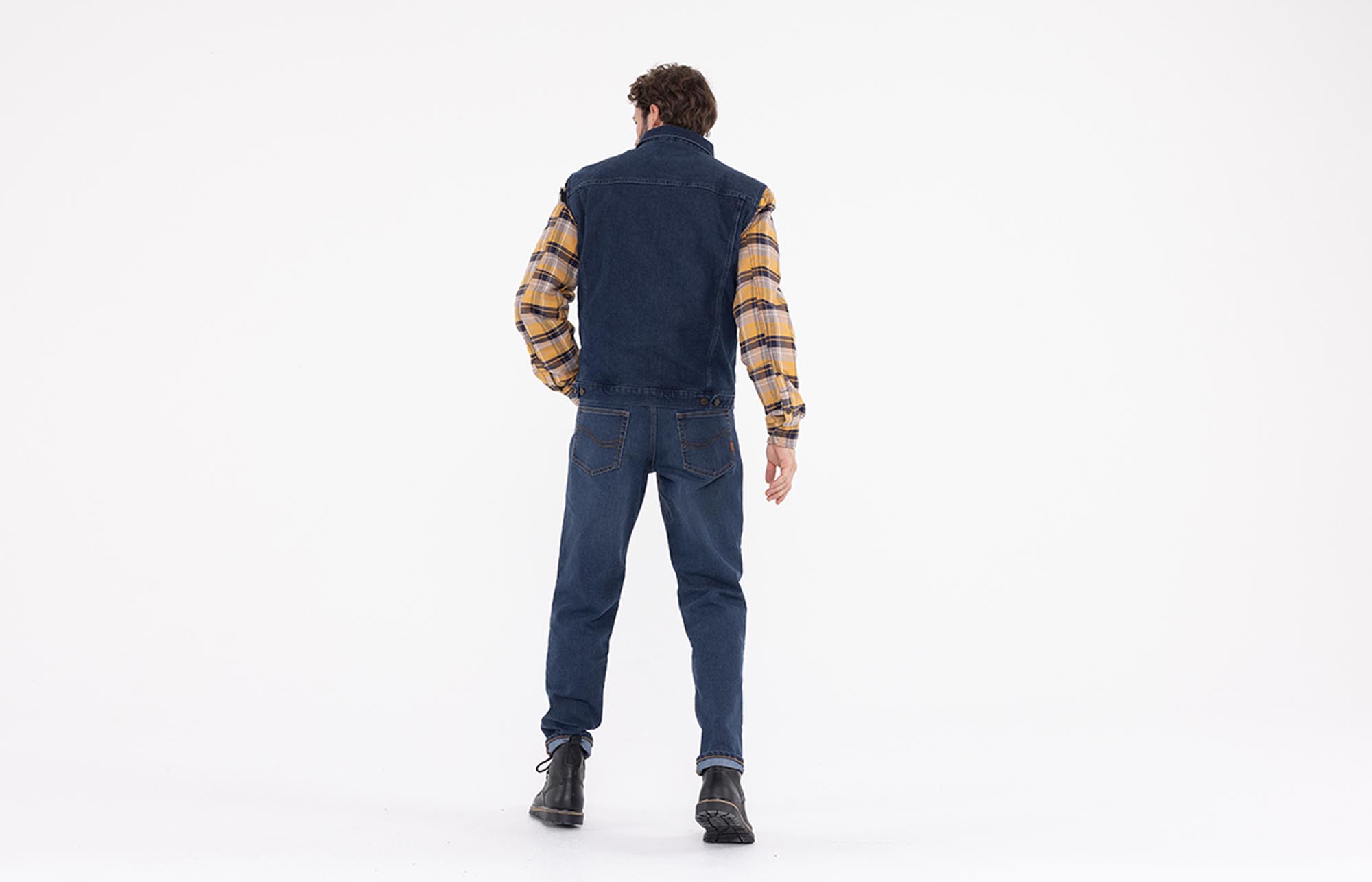 John Doe Trucker Denim Motorcycle Vest 3XL Figure 10