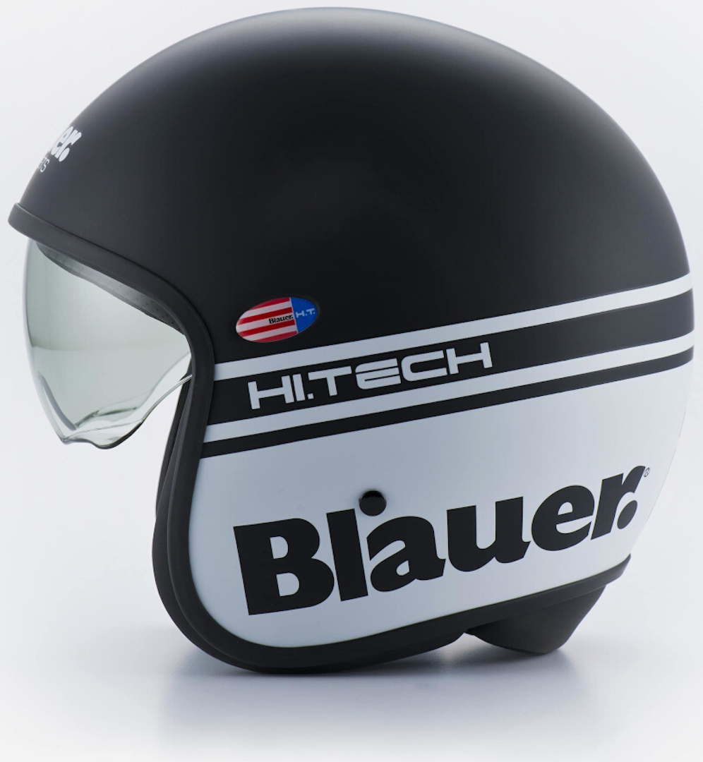 Blauer Pilot 1.100 Cască cu reacție Negru mat/alb XS (53/54) Figura 3