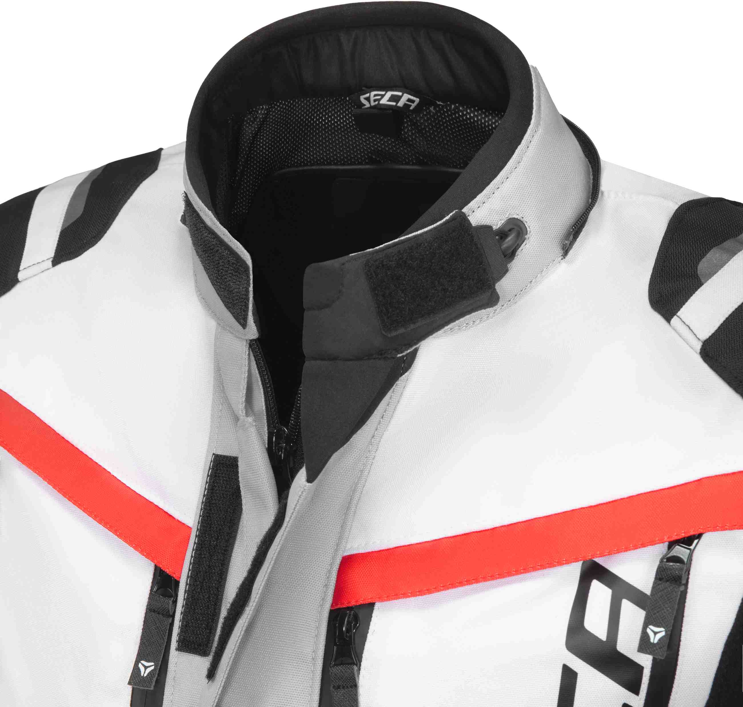 Seca Arrakis III waterproof Motorcycle Textile Jacket grey/blue/red 3XL Figure 12
