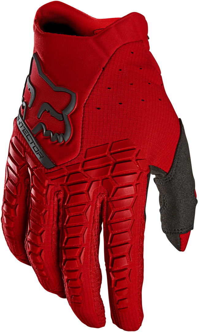 FOX Pawtector Motocross Handschuhe rot M Abbildung 1