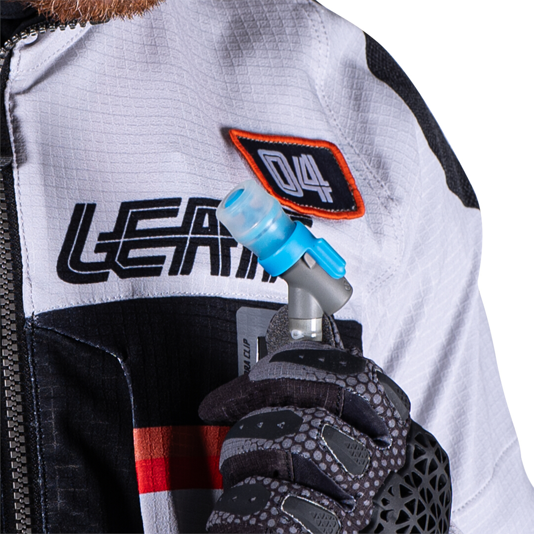 Leatt ADV Rally 5.5 Blouson textile de moto Gris clair/gris foncé/noir L Figure 10