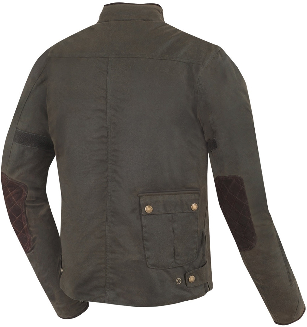 Merlin Expedition Motorfiets Gewaxt Jasje Olive M Figuur 2