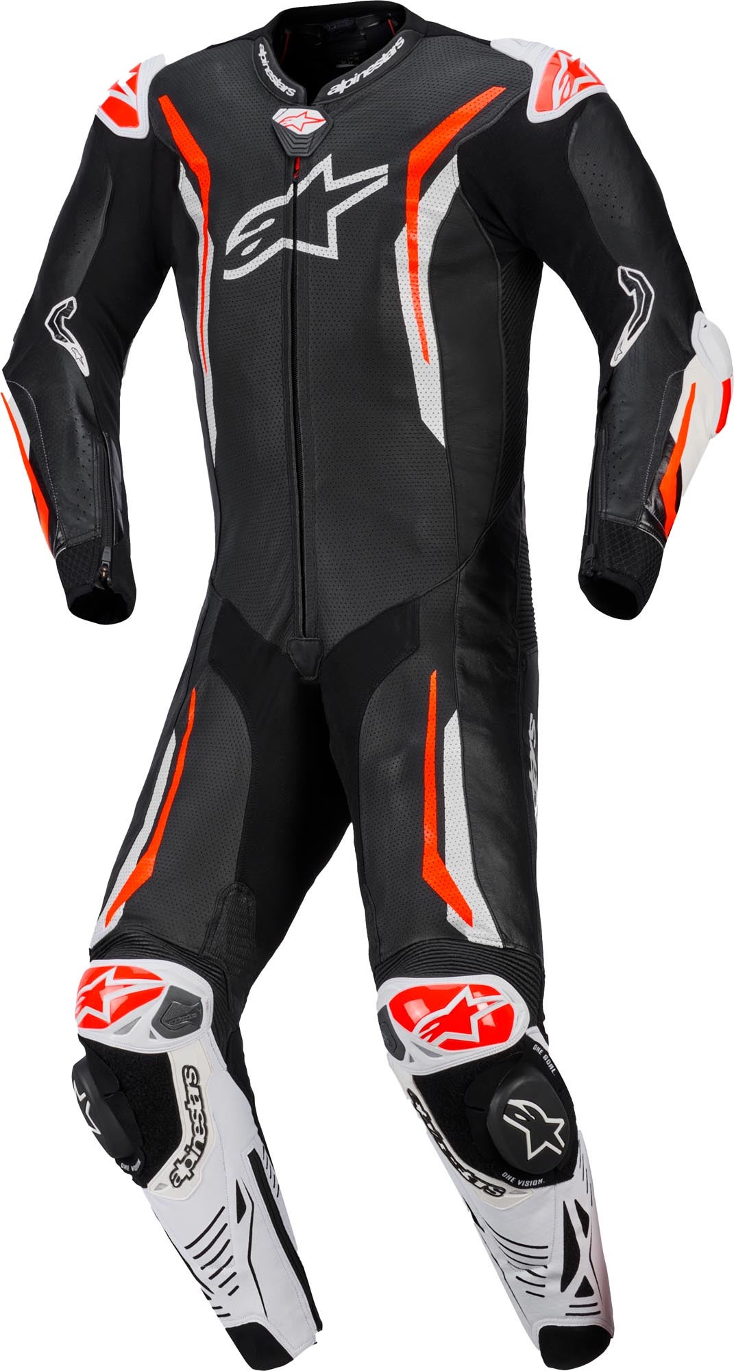 Alpinestars GP Tech V5 perforated 1- Piece Motorcycle Leather Suit-image-1392743362