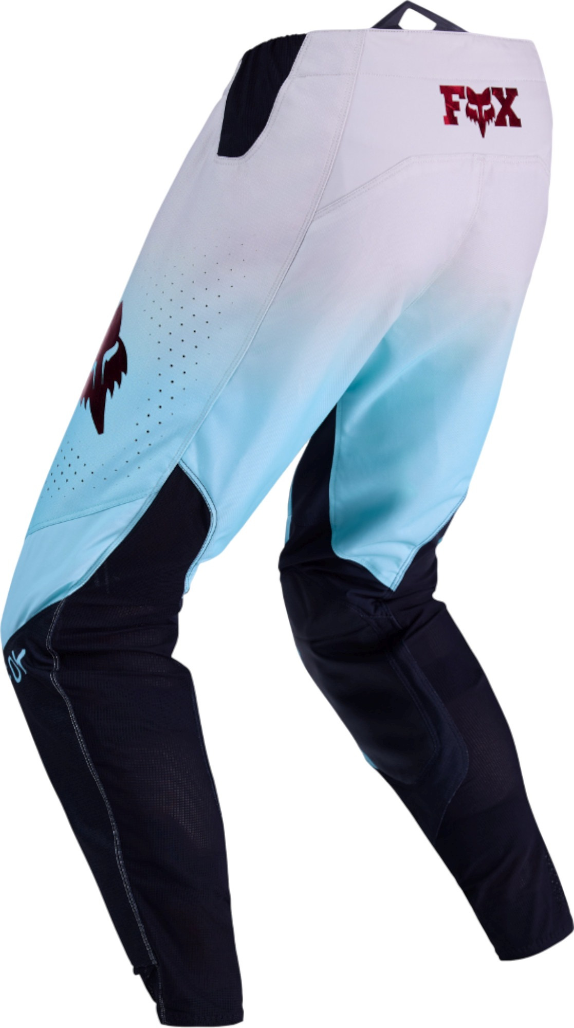 FOX 360 Drip Motorcross broek zwart/blauw 36 Figuur 2