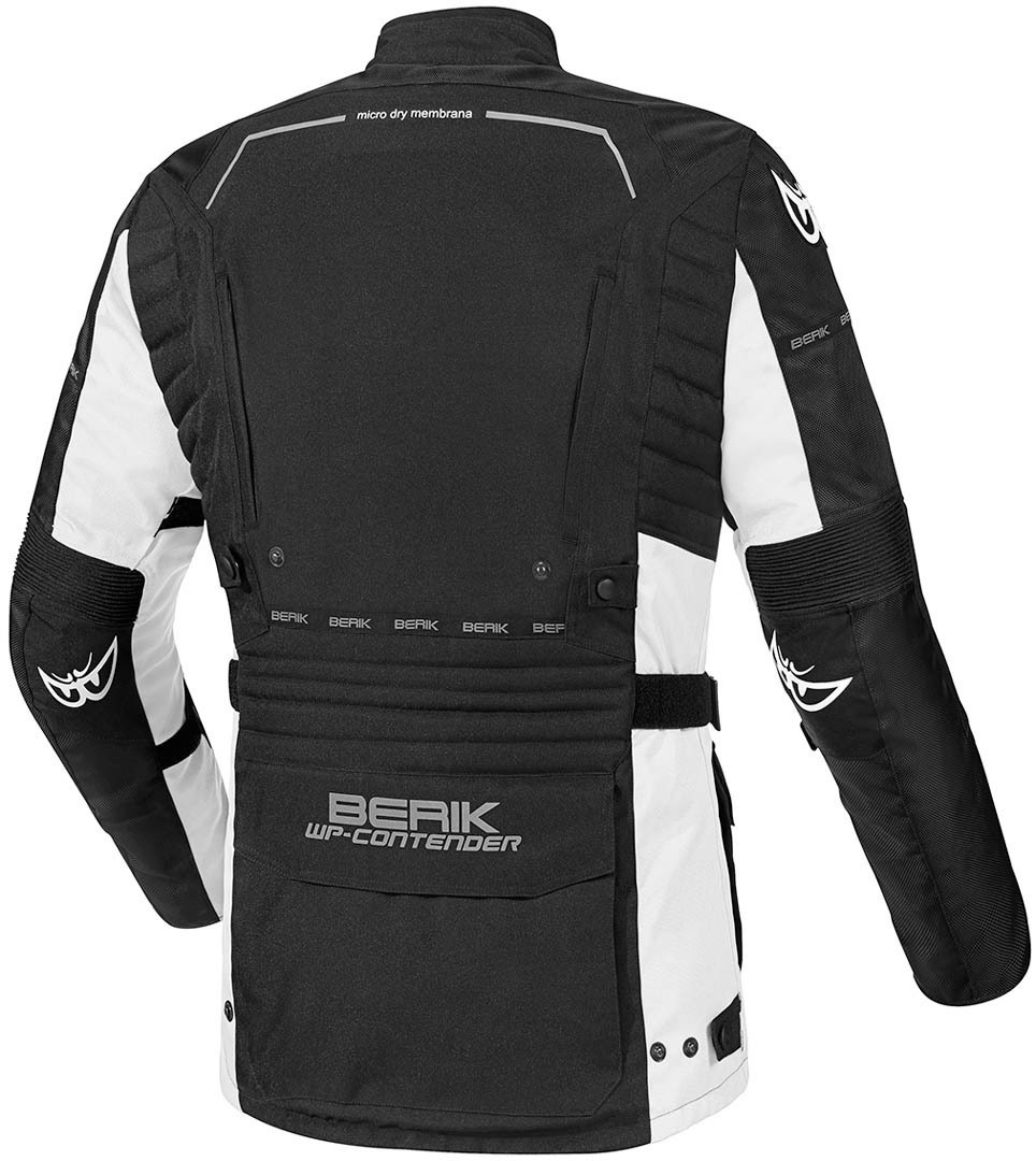 Berik Torino Waterproof Motorcycle Textile Jacket black/white 52 Figure 2