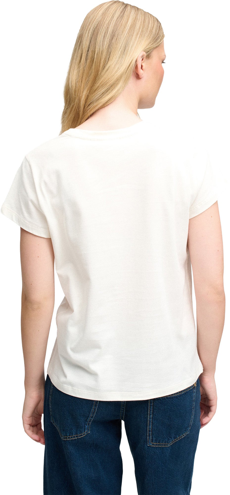 Superdry & Co Luxe Casual Classic Γυναικείο μπλουζάκι Κρέμα ΧΣ Γράφημα 5