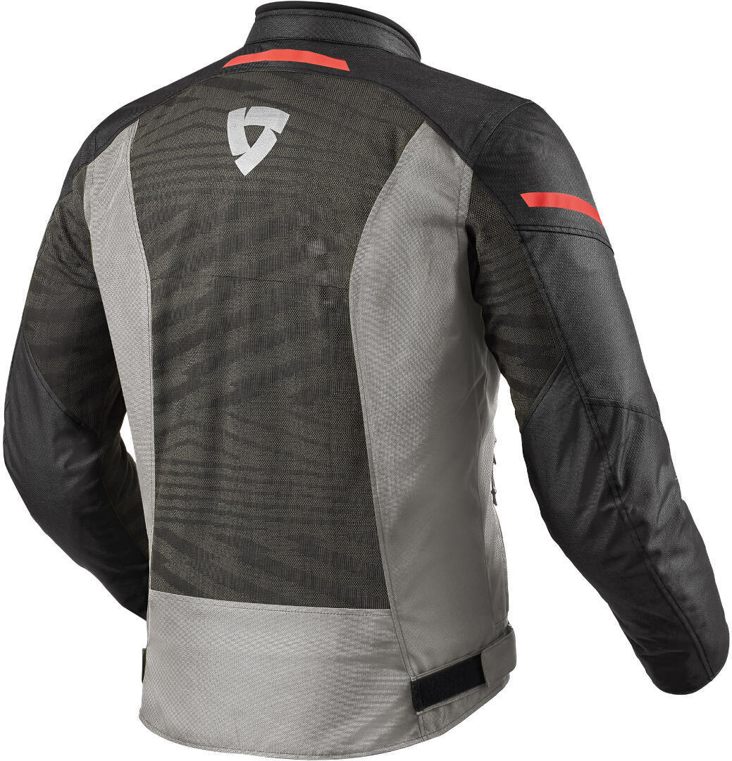 Revit Torque 2 H2O Motorcycle Textile Jacket grey/red S Figure 2