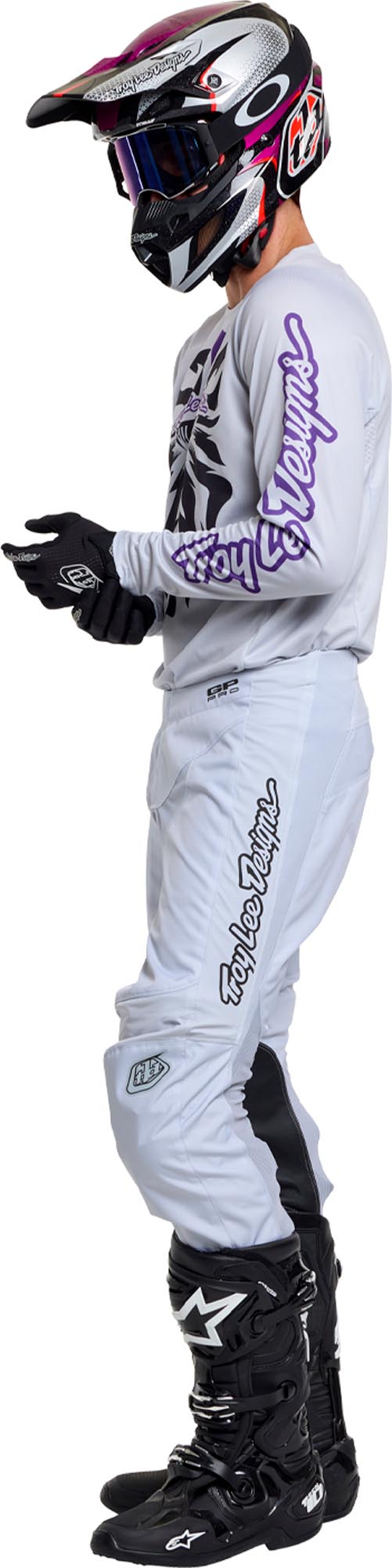 Troy Lee Designs GP Pro Cyclops Мотокроссовая майка Титан M Рисунок 9