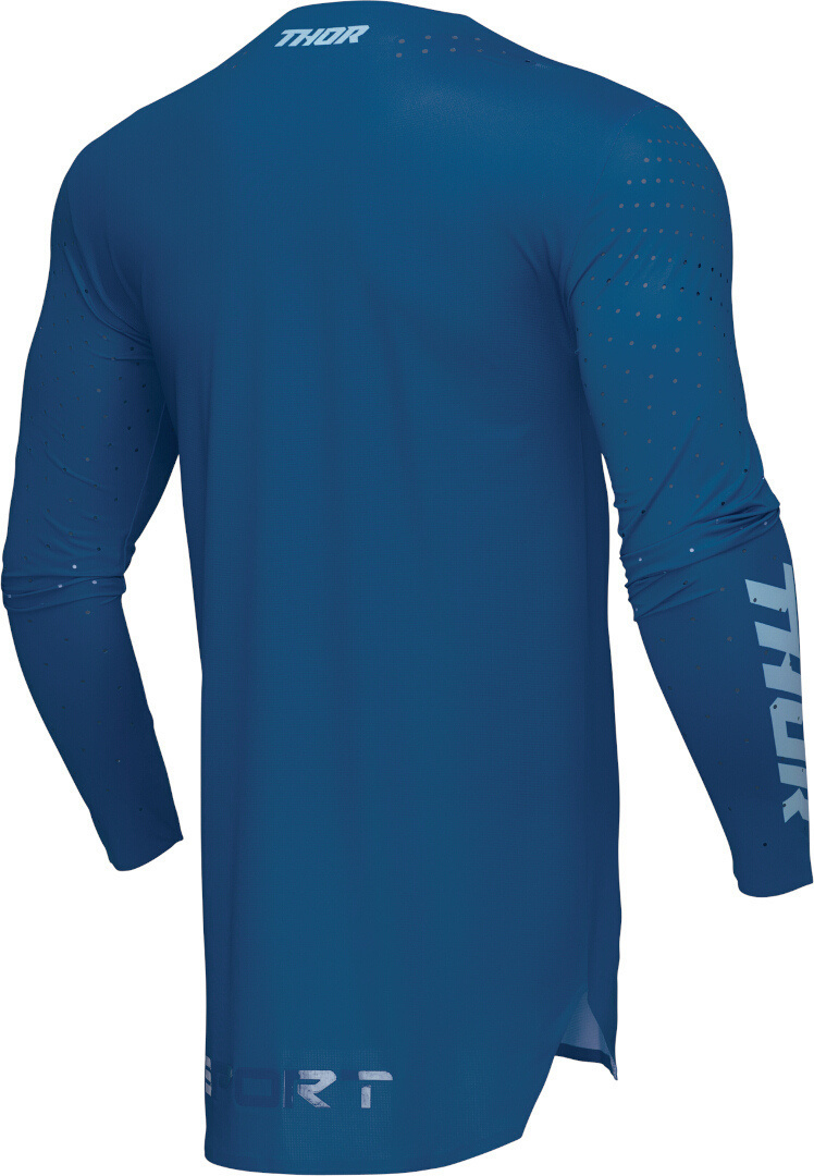 Thor Sportmode Brave Tricou de motocross Albastru/galben M Figura 3