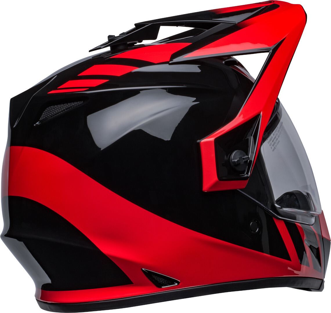 Bell MX-9 Adventure MIPS Dash Cască de motocross Negru/Roșu M Figura 13