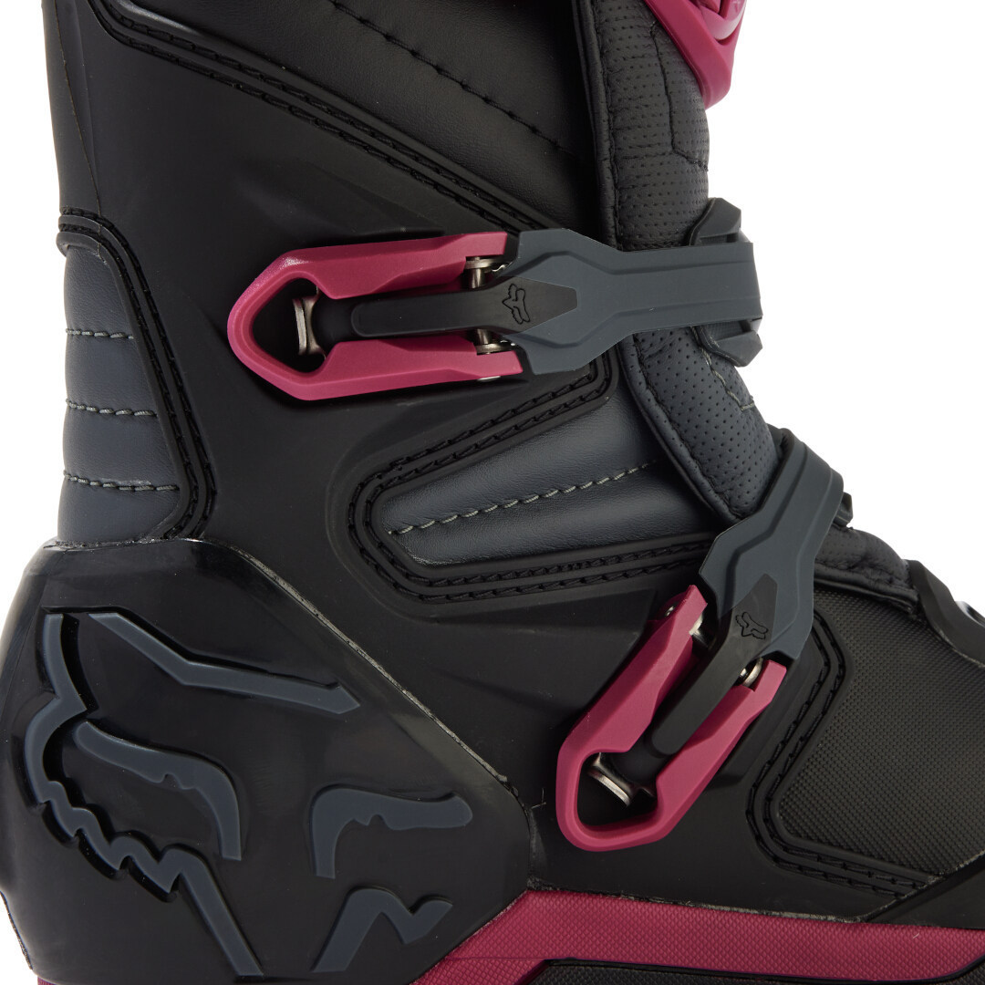FOX Comp 2023 Cizme de motocross pentru doamne Negru/mov 5 Figura 5