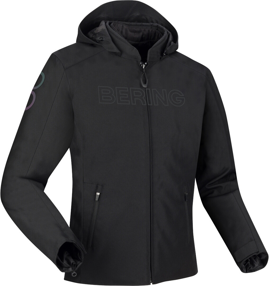 Bering Warwick waterproof Motorcycle Textile Jacket black M Figure 1