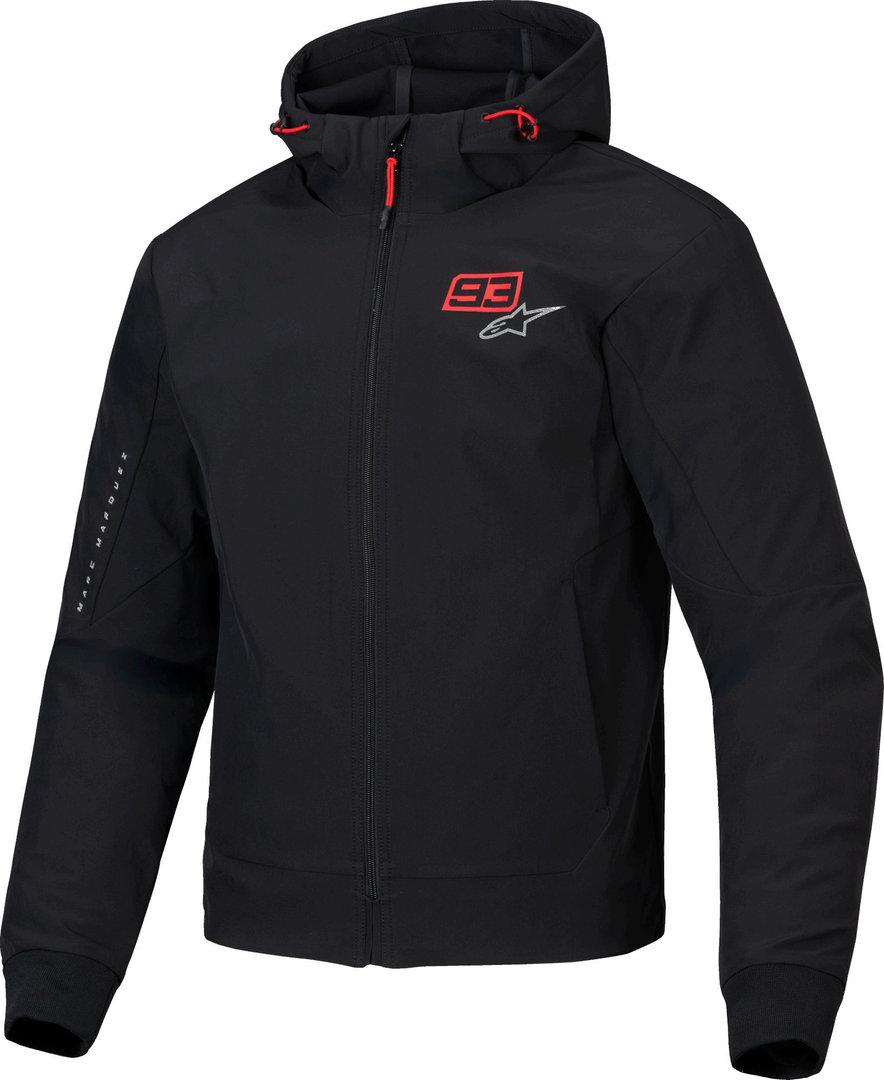 Alpinestars MM93 Radium Tech Sweat à capuche zippé de moto M Figure 1