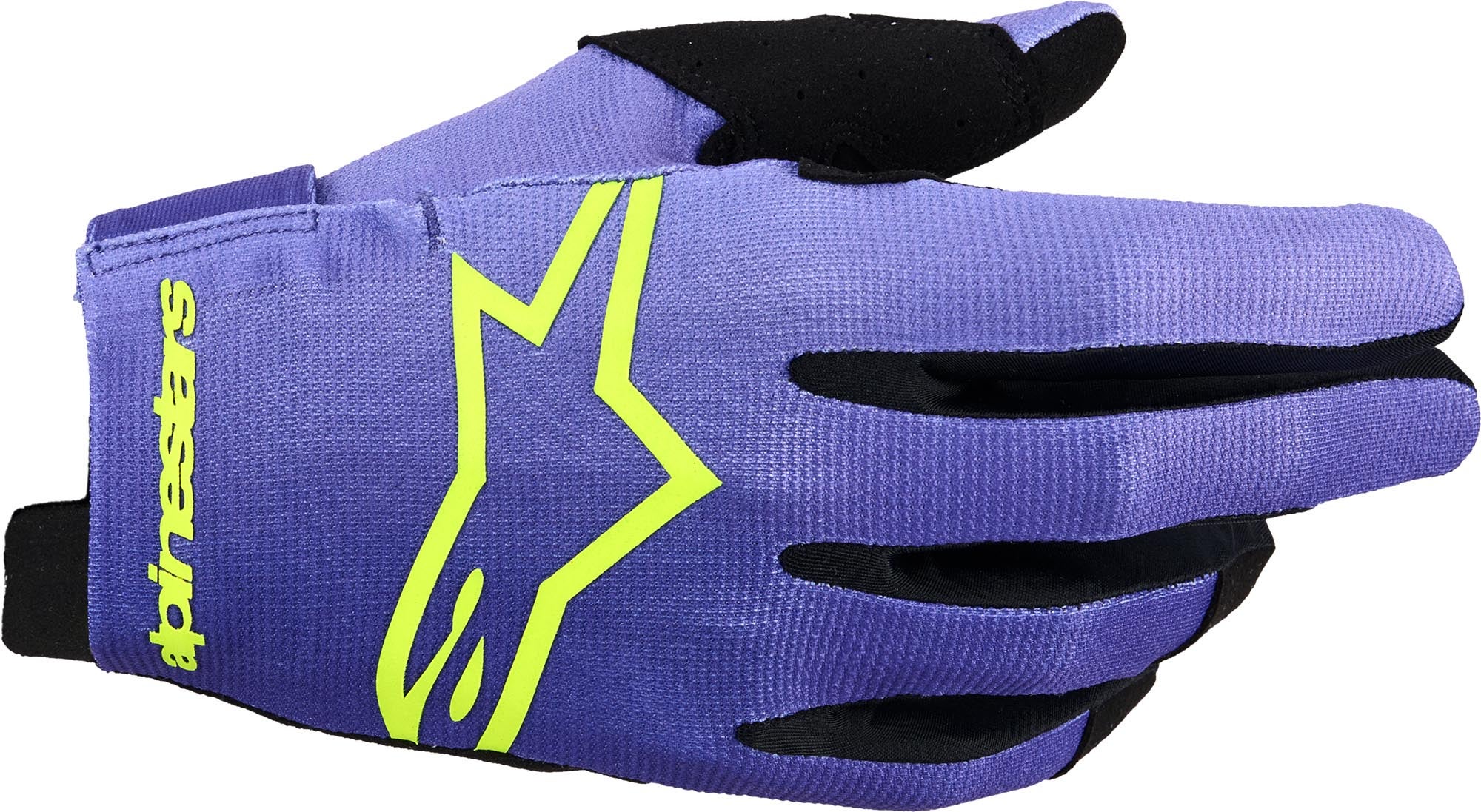 Alpinestars Radar Motocross handsker lilla/neongul S Figur 1