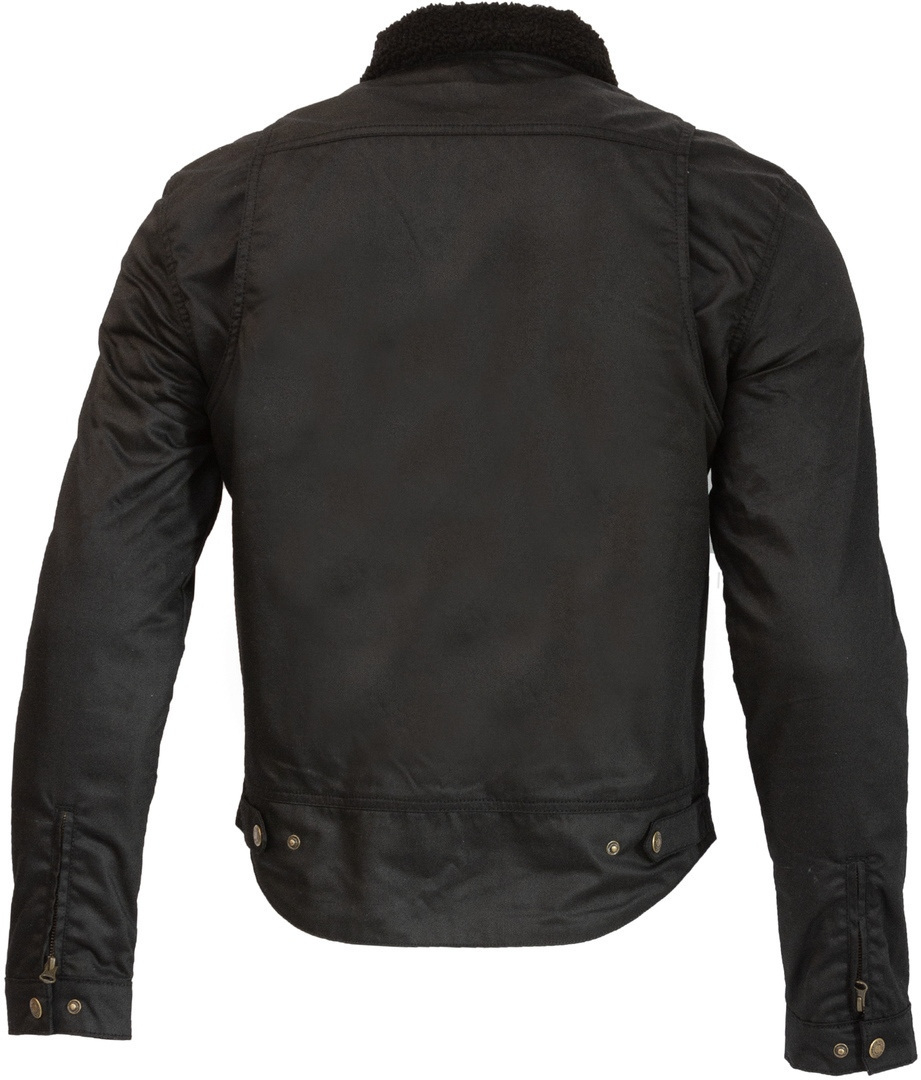 Merlin Millington D3O Motorcycle Waxed Jacket black M Figure 2