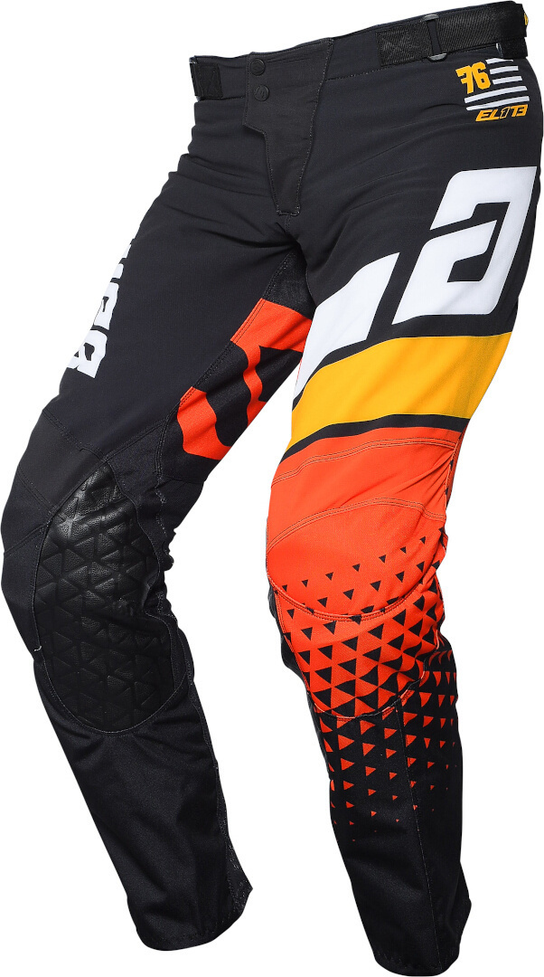 Answer Elite Korza Motocross Hose schwarz/rot 32 Abbildung 1