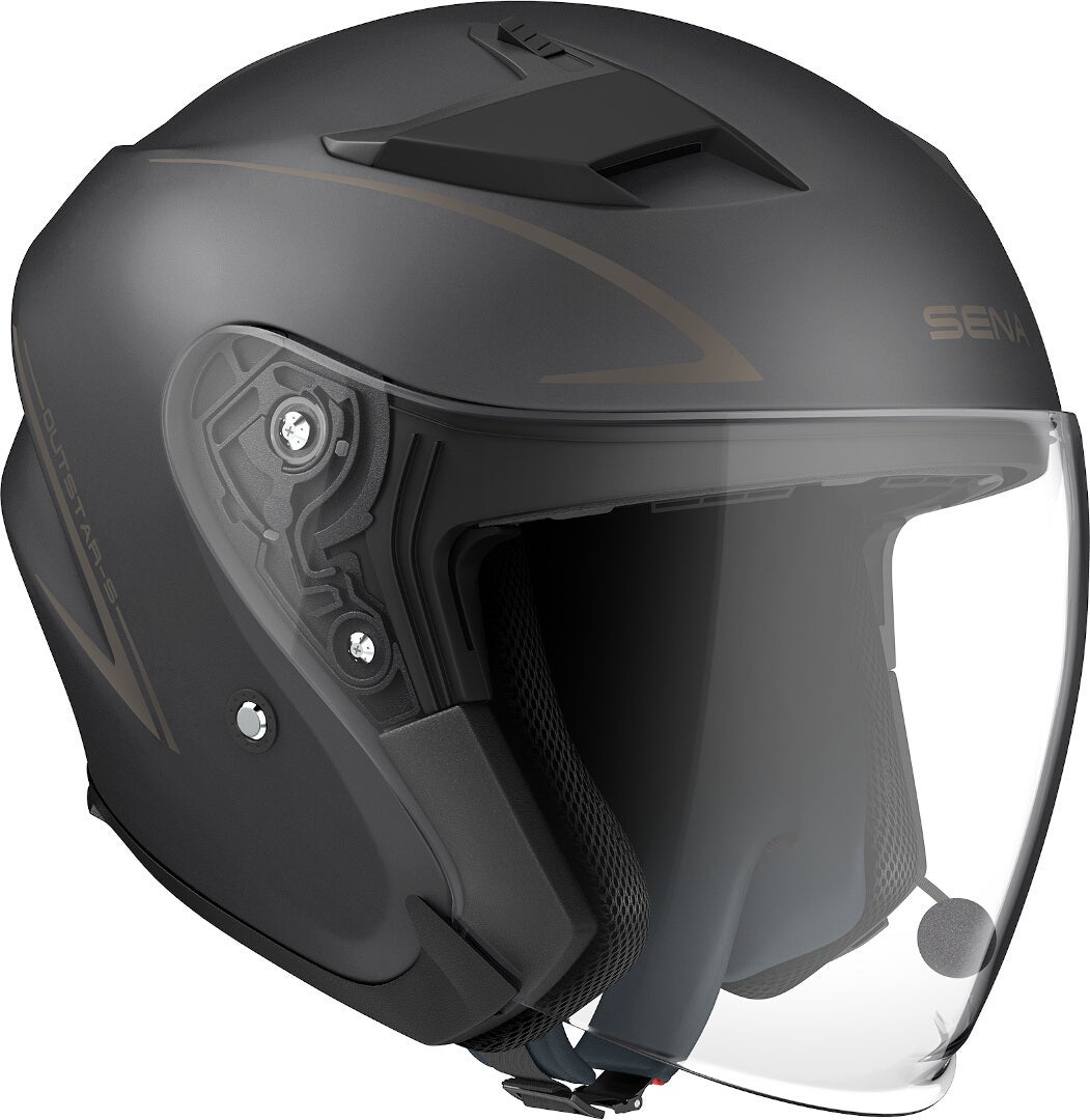 Sena OutStar S Jethelm schwarz matt XL (63/64) Abbildung 2