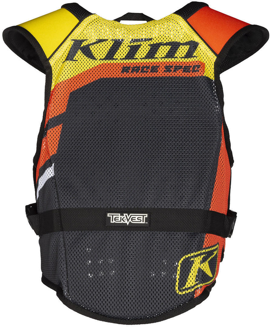 Klim Tek Protektorweste schwarz/orange M Abbildung 2