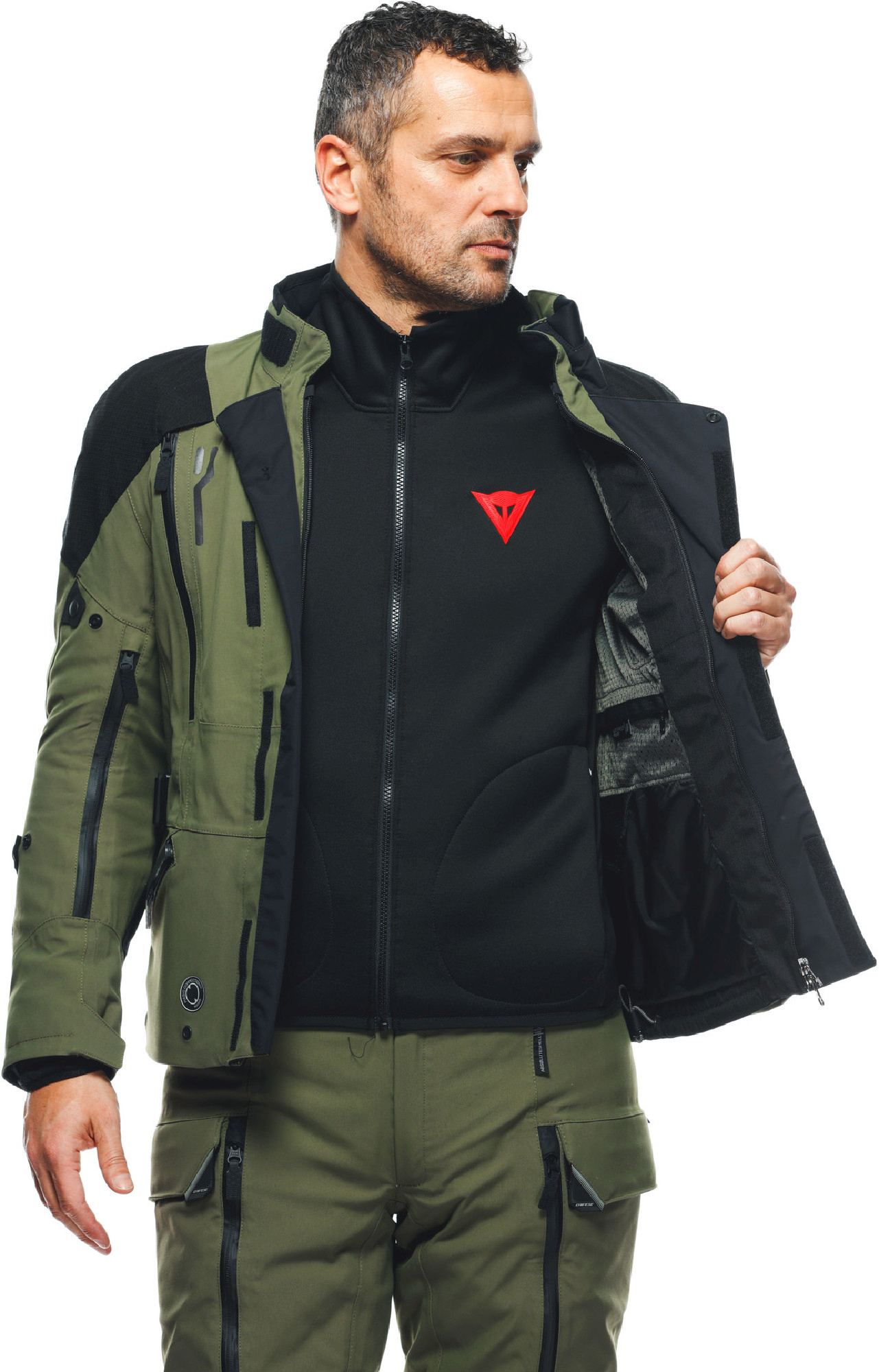 Dainese Hekla Absoluteshell Pro 20K D-Dry Motorcycle Textile Jacket grey/black 60 Figure 12