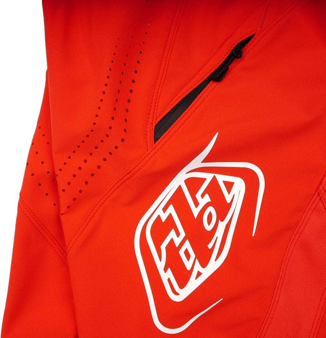 Troy Lee Designs Sprint Mono Kids Bicycle Pants red 22 Figure 3