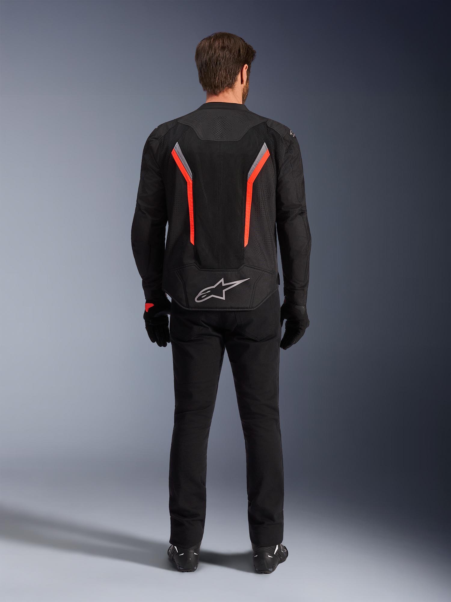 Alpinestars AST V3 Air perforated Motorcycle Textile Jacket black/grey/red 4XL Figure 7