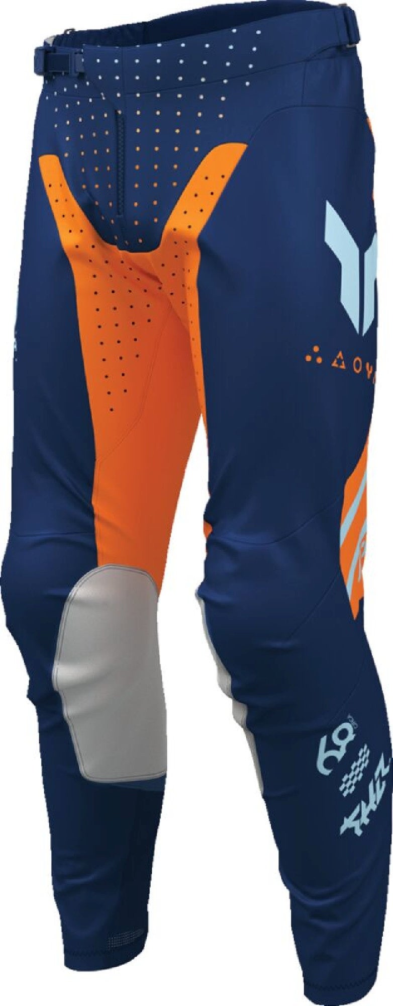 Thor Launchmode Futura Motocross Pants blue/orange 36 Figure 2