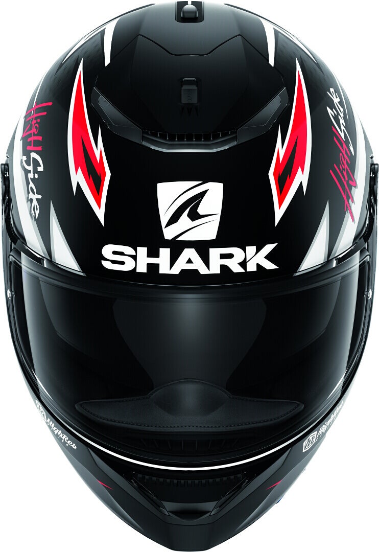 Shark Spartan Adrian Parassol Mat Přilba Černá/stříbrná/červená S (55/56) Obrázek 2