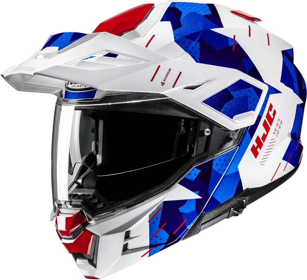 HJC i80 Roki Casque Blanc/Bleu/Rouge M (57/58) Figure 1