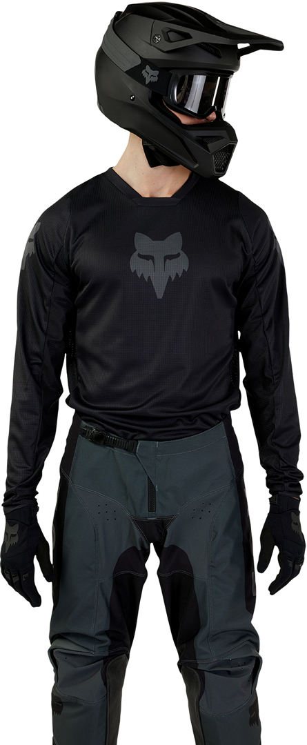 Side view of FOX 180 Blackout 2023 Motocross Jersey